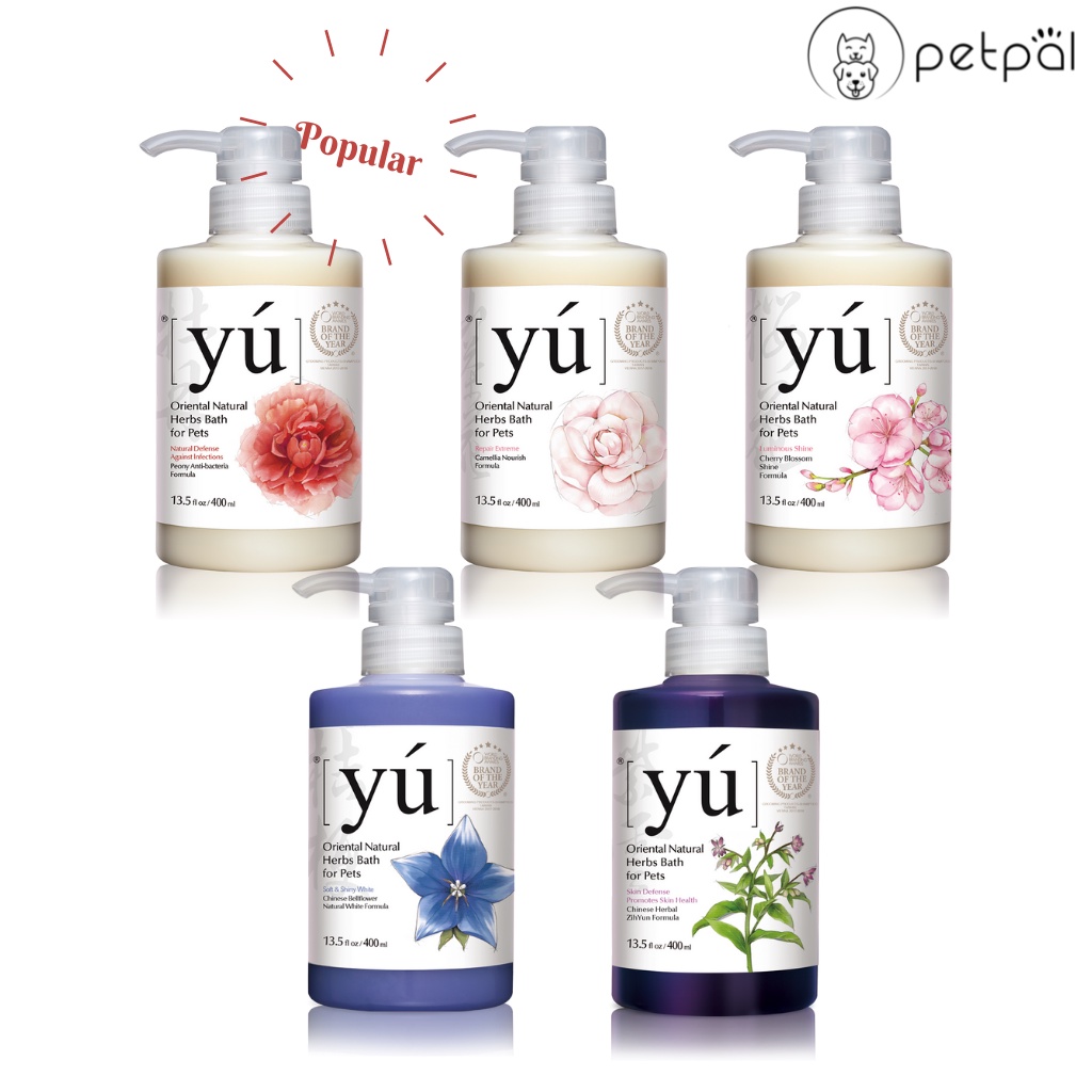 Yu Oriental Natural Herbs Care Shampoo for Dogs & Cats 400ml