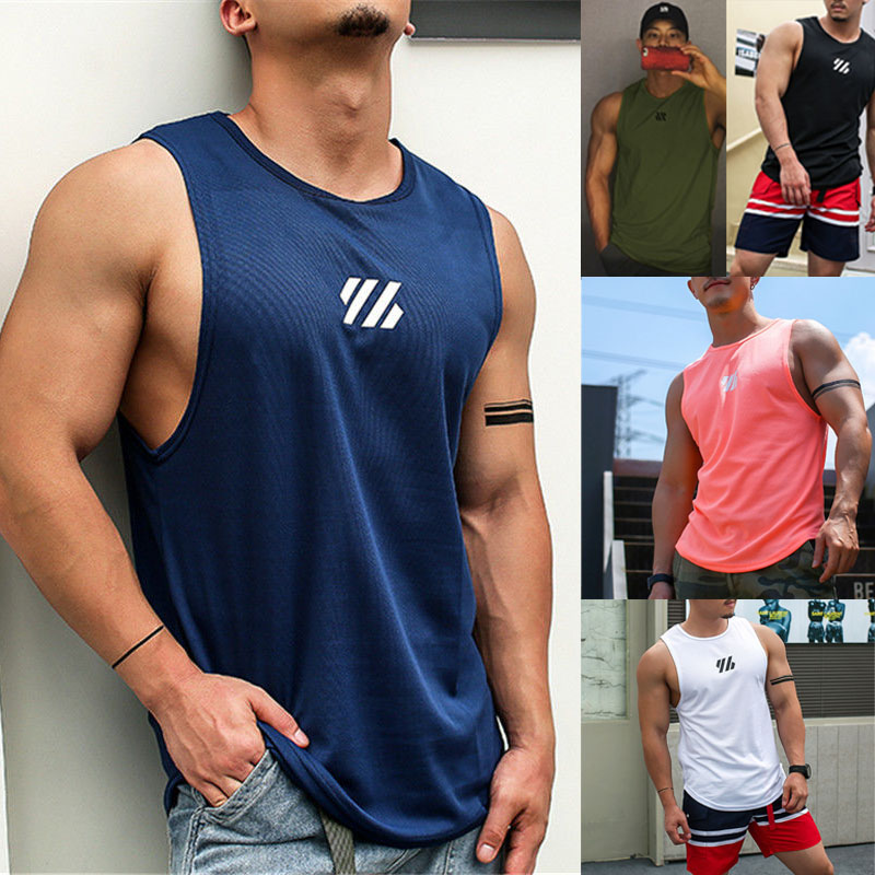 Healthland Gym Sleeveless Singlet Men Size M-4XL