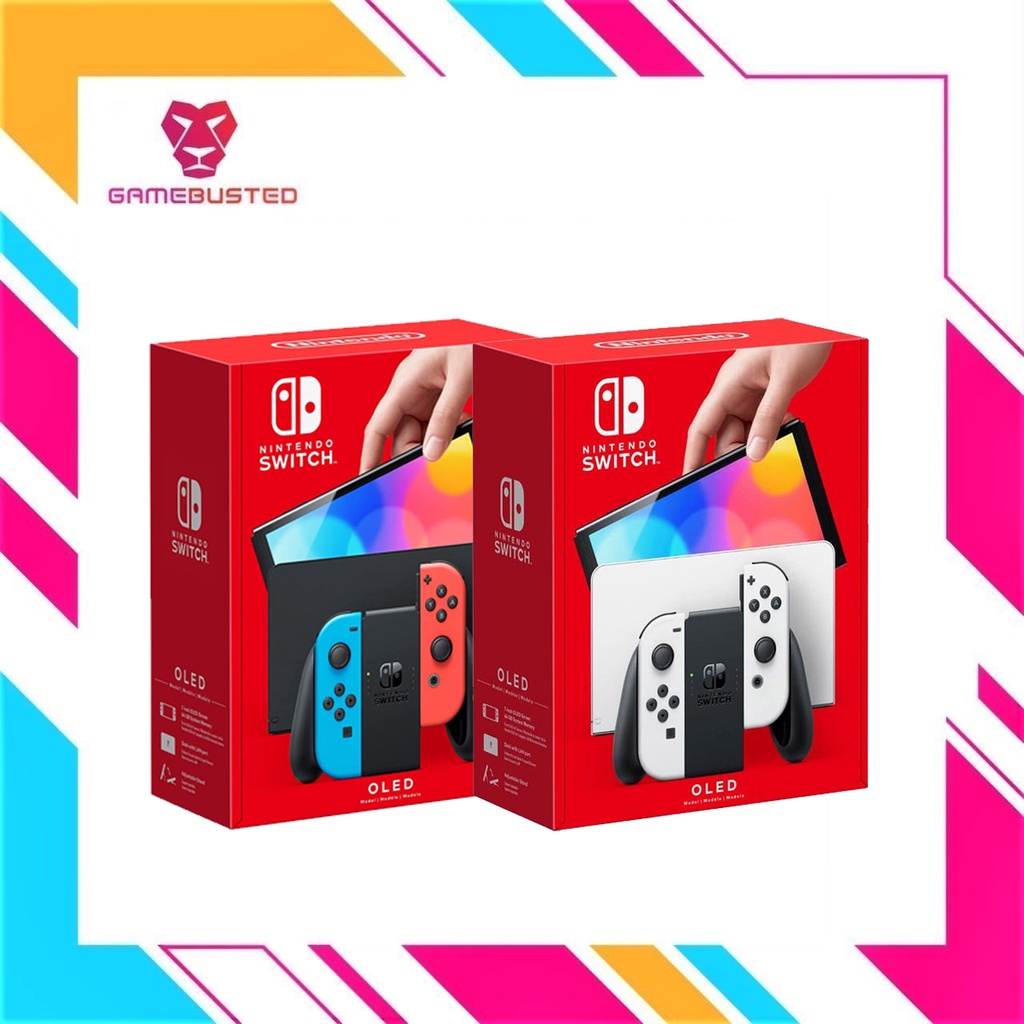 Nintendo Switch OLED Model Console  1 Year Local Distributor Warranty
