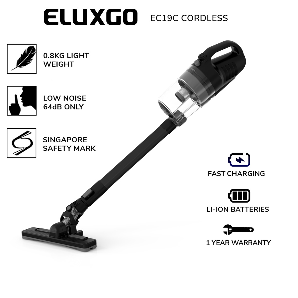 ELUXGO EC19C Cordless Vacuum Cleaner Singapore Brand
