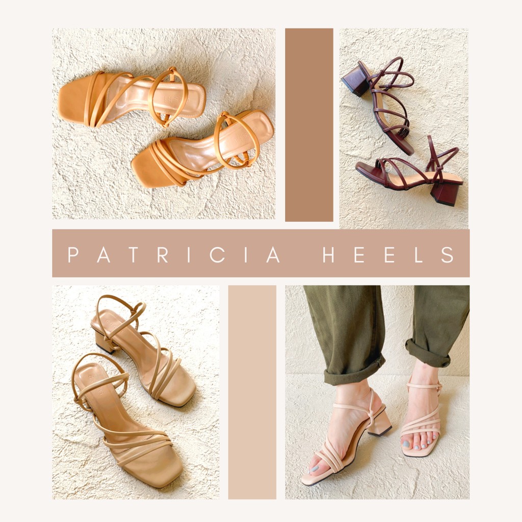 Patricia heels - Womens Strap Sandals Tofu