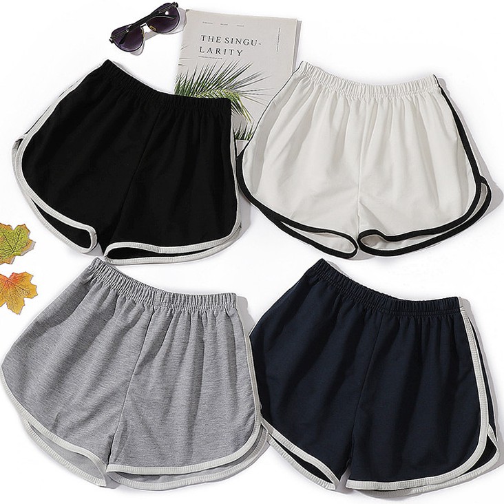 S-3XL Home Yoga Beach Pants Womens Casual Ladies Sports Shorts Indoor and Outdoor