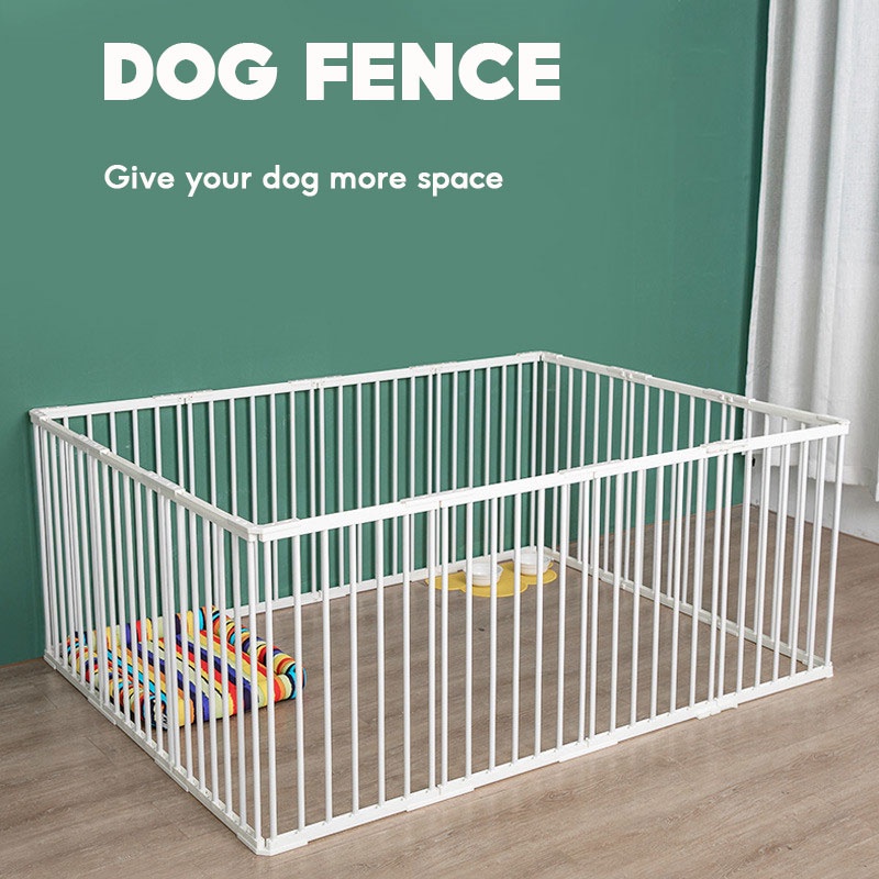 SG StockEmmAmy Dog indoor fence DIY House cage dog crate dog Playpen can be adjusted freely