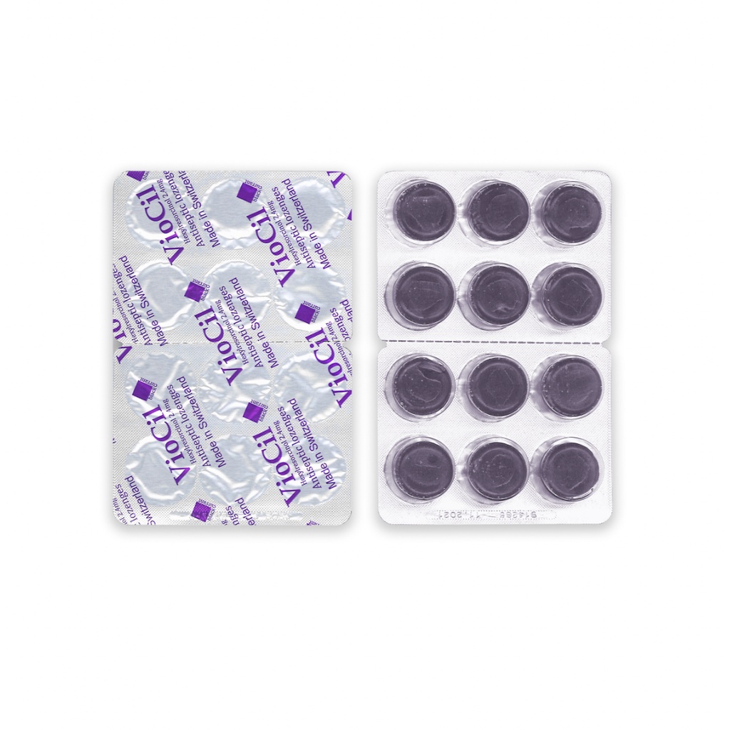 EXP: 12/25 Viocil Antiseptic Lozenges 24s/36s/48s/60s For Cough & Sore Throat