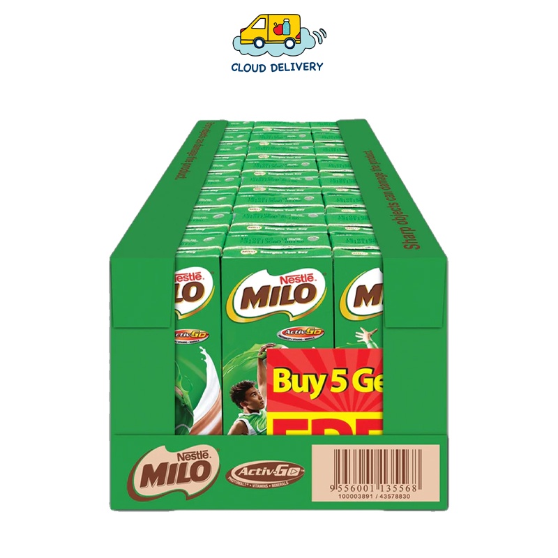 Nestle Milo Packet Drink 24 x 200ml - Expiry 30 Dec 2024