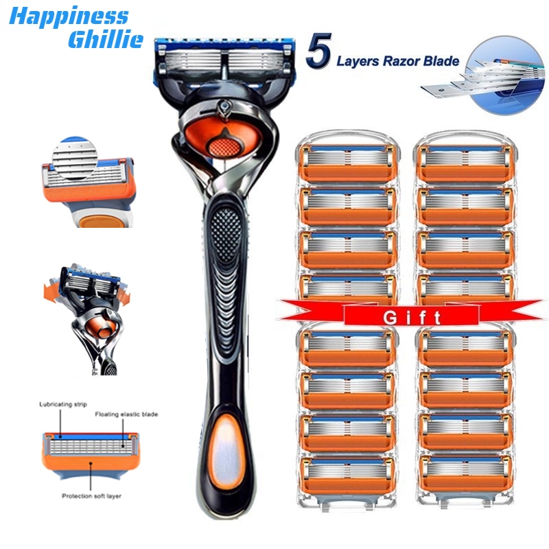 Mens shaver/Suitable for  Fusi 5 razor blade/ Fusi Progli manual razor/5-layer razor blade
