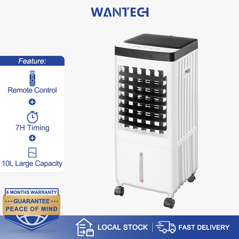 SG Stock WANTECH™ Air Cooler 10L Large Water Tank Powerful Cooler Remote Air Cooler