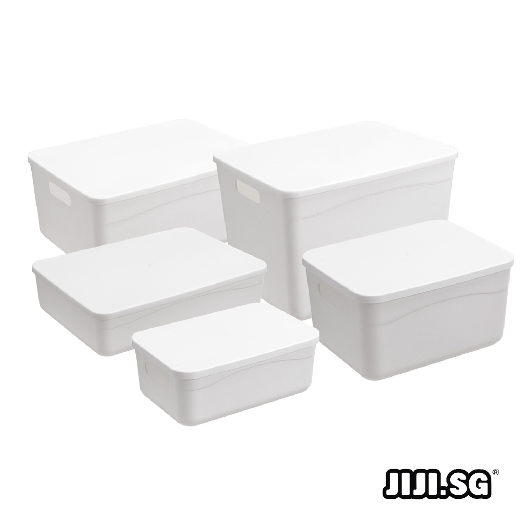 JIJI.SG CHANTAE Stackable Storage Box / Cover / Container / Organiser