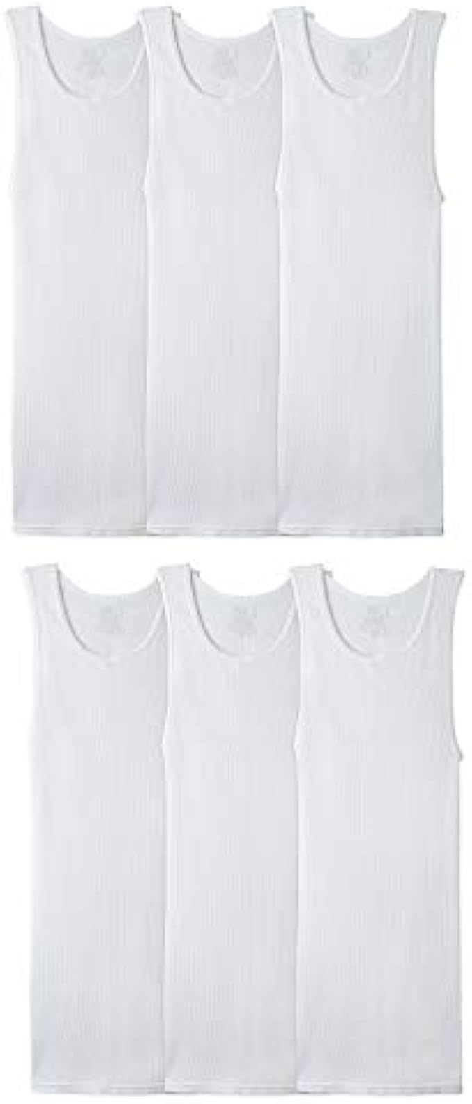 Fruit of the Loom Mens Tag-Free Tank A-Shirt