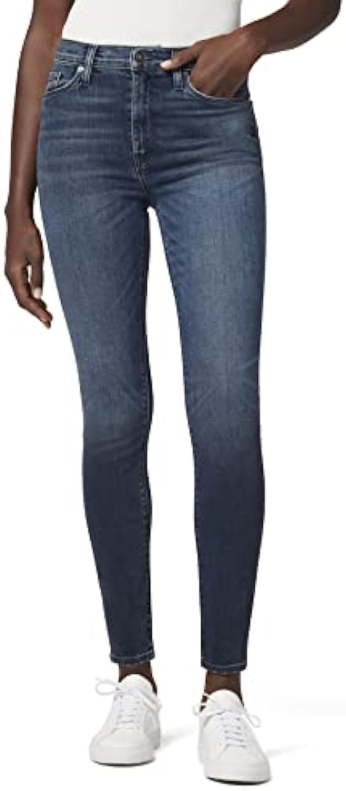 HUDSON Womens Barbara High Rise, Super Skinny Jean Rp