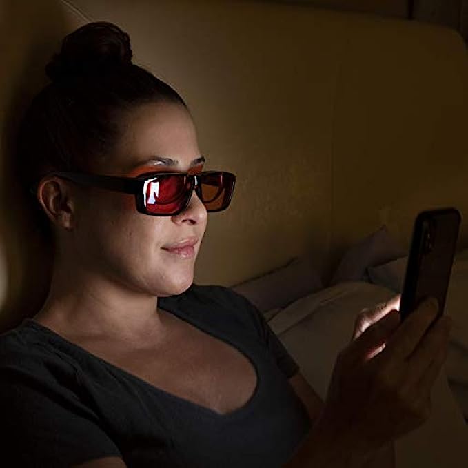 99.9% Blue Light Glasses - Computer Glasses - eSports Gaming Glasses Use Anti-Glare &amp; Anti-Fatigue Filters to Help You Sleep Better, Stop Eye Strain, Headaches &amp; Migraines to Look, Feel &amp; 