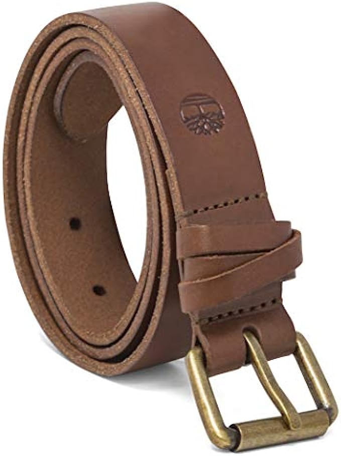 Timberland Womens Casual Leather Belt for Jeans