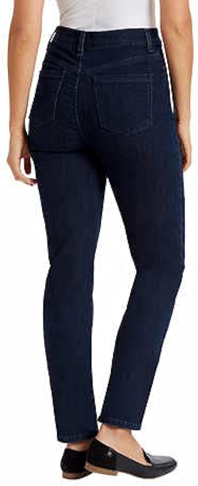 Gloria Vanderbilt Womens Amanda Classic High Rise Tapered Jean