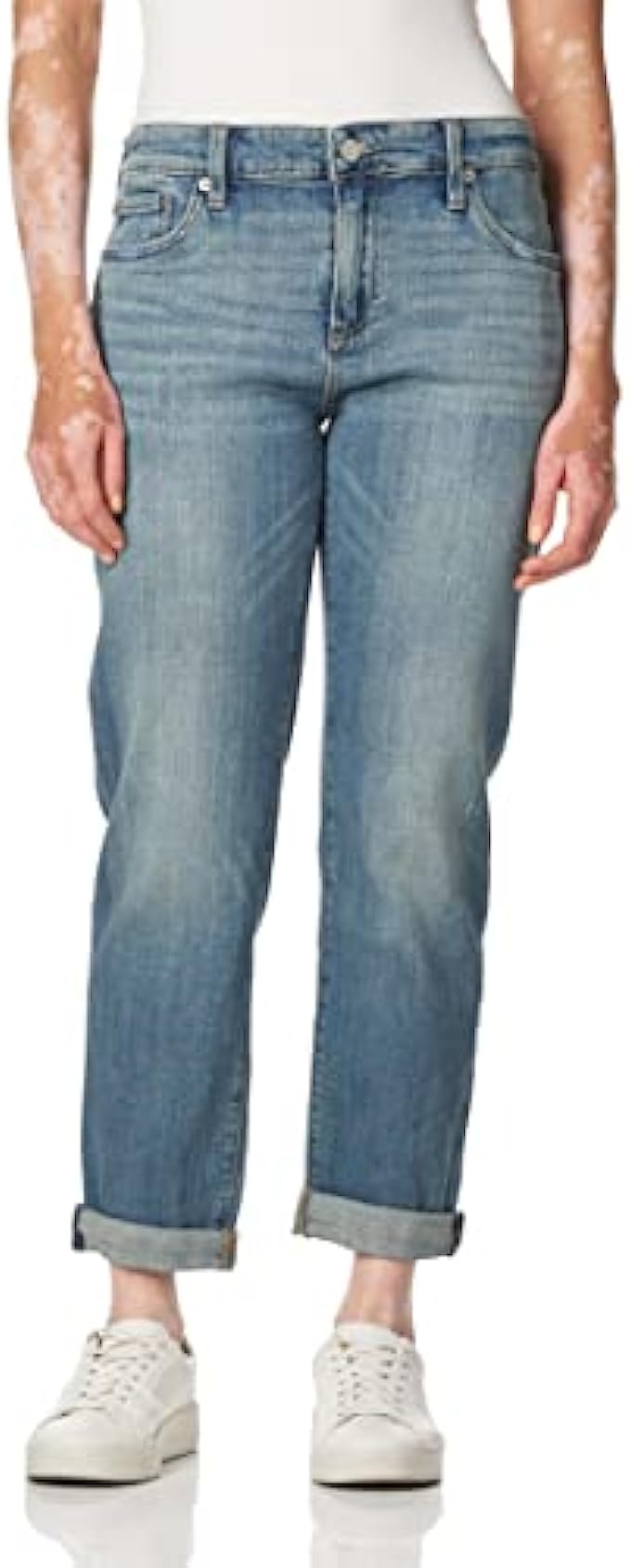 Lucky Brand Womens Mid Rise Sienna Boyfriend Jean
