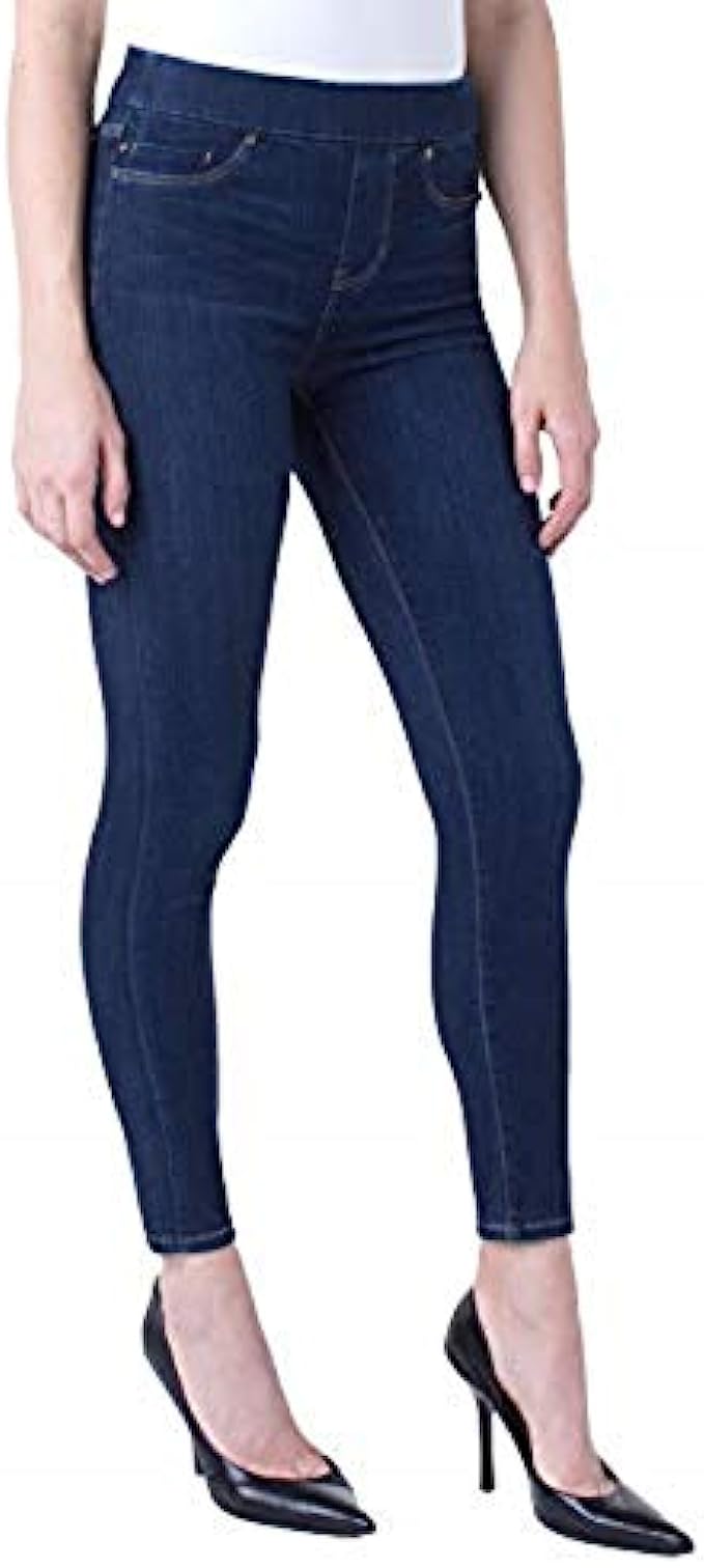Liverpool Womens Sienna Pull-on Ankle Silky Soft Denim Jeans