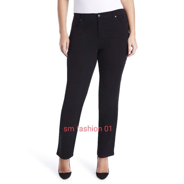??plus size women’s jeans pant straight cut 26"-50"kain stretchable?