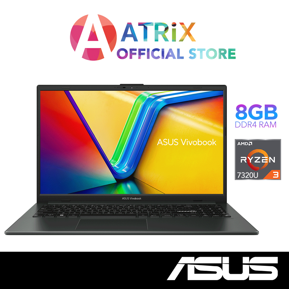 Express DeliveryASUS Vivobook Go 15 | E1504FA-NJ334W | 15.6" FHD | Ryzen 3 7320U | 8GB RAM | 256GB SSD |