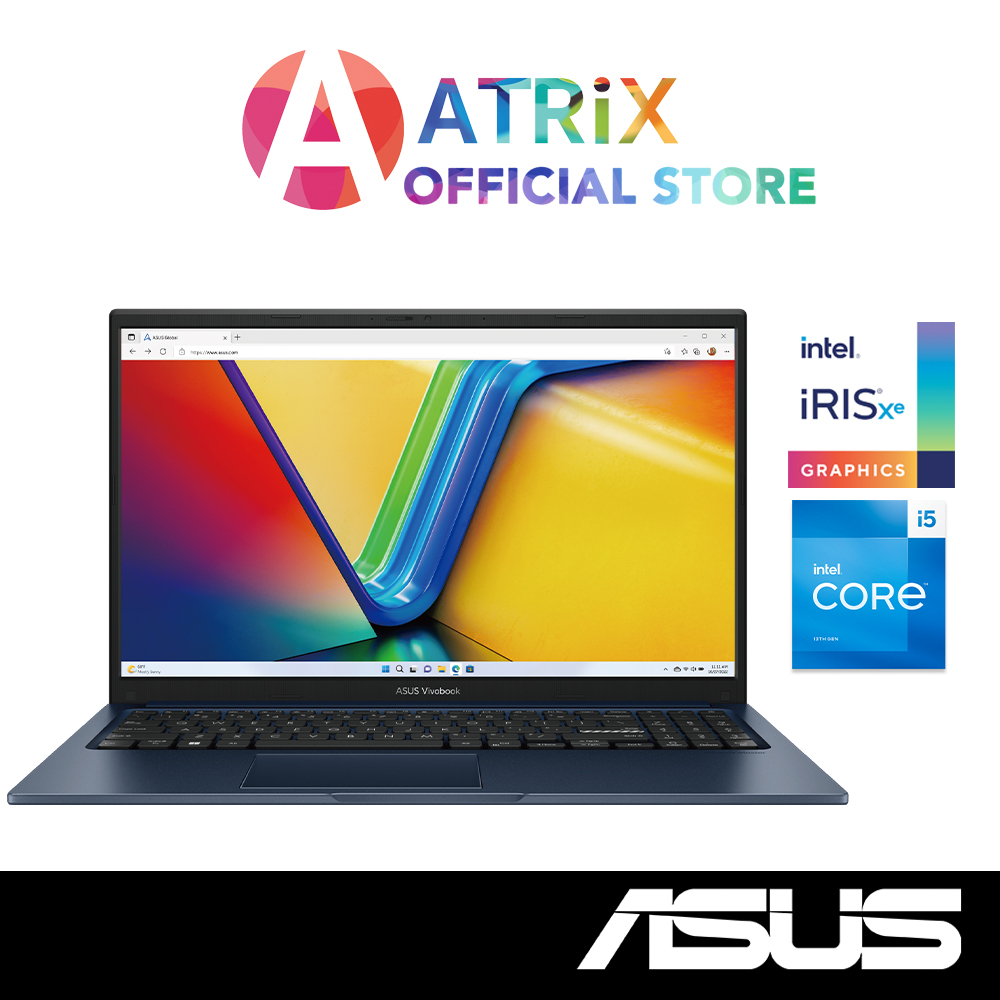 Express DeliveryASUS Vivobook 15 | X1504VA-E8176W | 15.6" FHD touch | i5-1335U | 16GB DDR4/512GB SSD | Wi