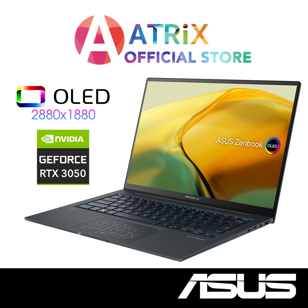 Same Day DeliveryASUS Zenbook 14X UX3404VC-M9096W | 14.5" OLED | i9-13900H | RTX 3050 | 16GB | 1TB | 2Y