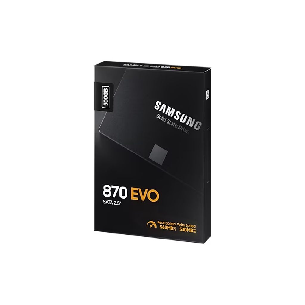 Samsung 870 EVO SATA 2.5" SSD 500GB / 5 Years Warranty