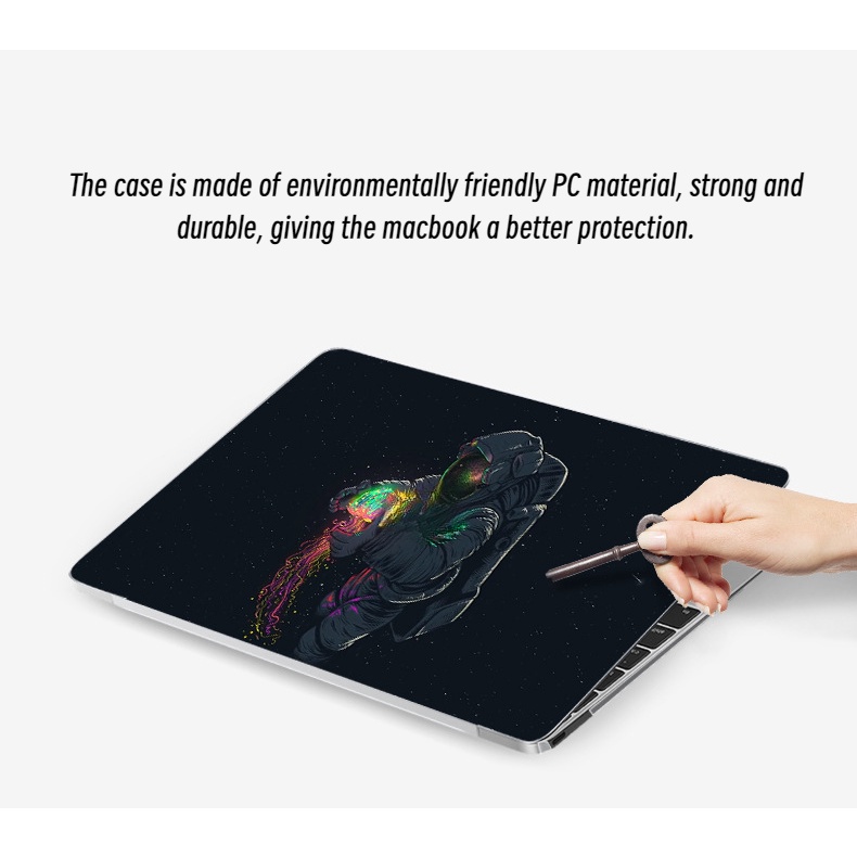 Astronaut Laptop Case for Macbook Air M2 A2681 For MacBook Pro 13 Case M1 A2338 M2 Air 13.6 Case Space Laptop Cover Protector