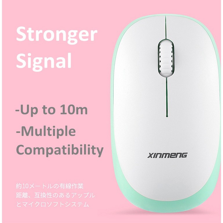 [SG Local] N520 Wireless Keyboard Mouse Combo Vintage Round Keycaps Mechanical Keyboard