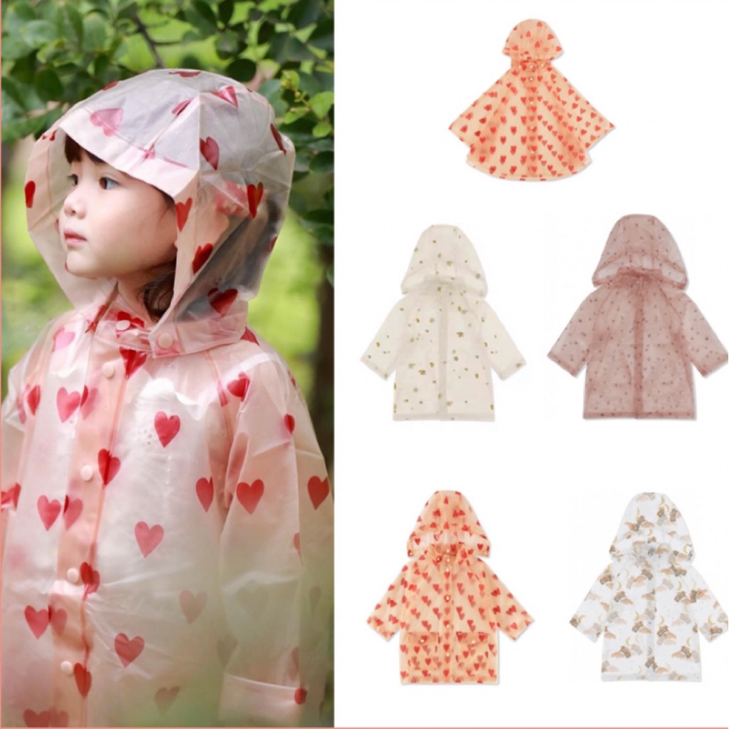 raincoat boys Cape-style poncho students school kindergarten girls waterproof clothing [spot]]