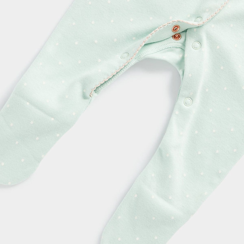 Mothercare Baby Girl Bunny Sleepsuit -3 Pack
