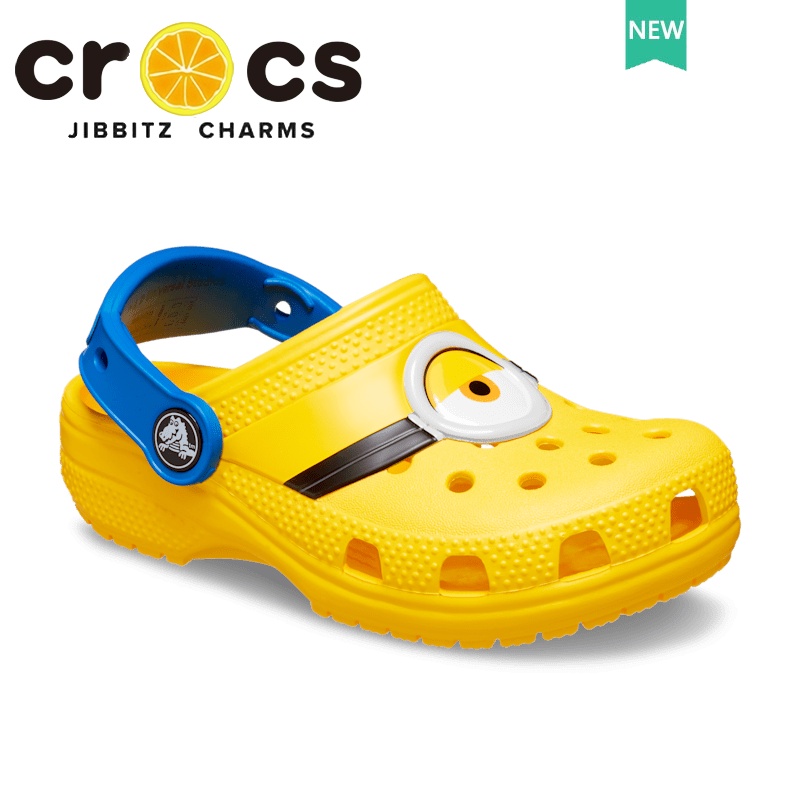 Kids MINIONS Clog cross kid Beach Sandals Light Anti -Slip is suitable for travel#206810
