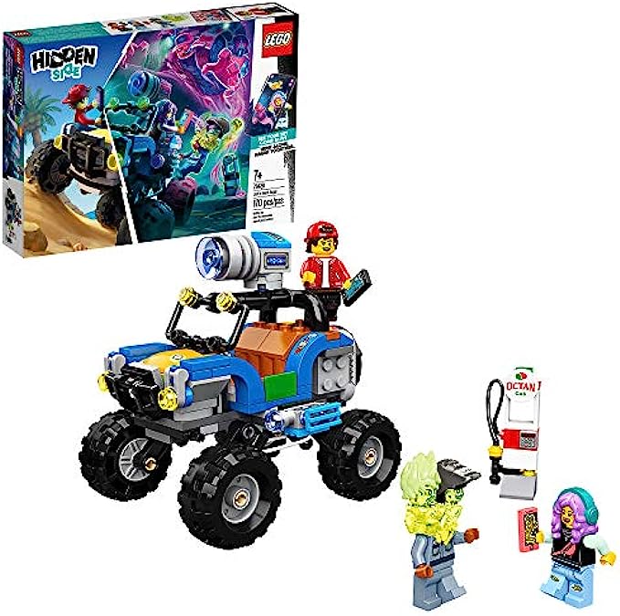 LEGO Hidden Side Jacks Beach Buggy 70428 Popular Ghost Toy, Cool Augmented Reality, New 2020 AR Play Experience for Kids 170 Pieces