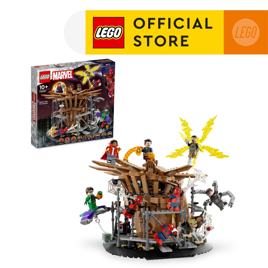 LEGO Super Heroes Marvel 76261 Spider-Man Final Battle Building Set Toys 900 Pieces