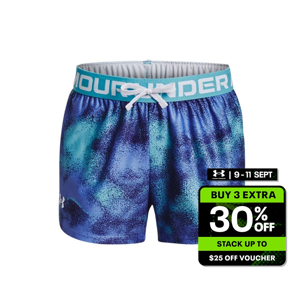 Under Armour UA Girls Play Up Printed Shorts