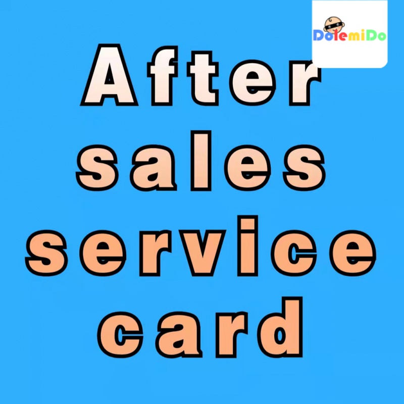 [Dont affect the delivery time] VIP brand after-sales service guarantee card delivers the best quality!