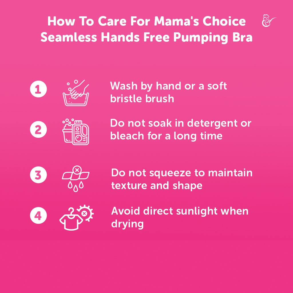 Mamas Choice Seamless Hands Free Pumping Bra | Adjustable Maternity Bra