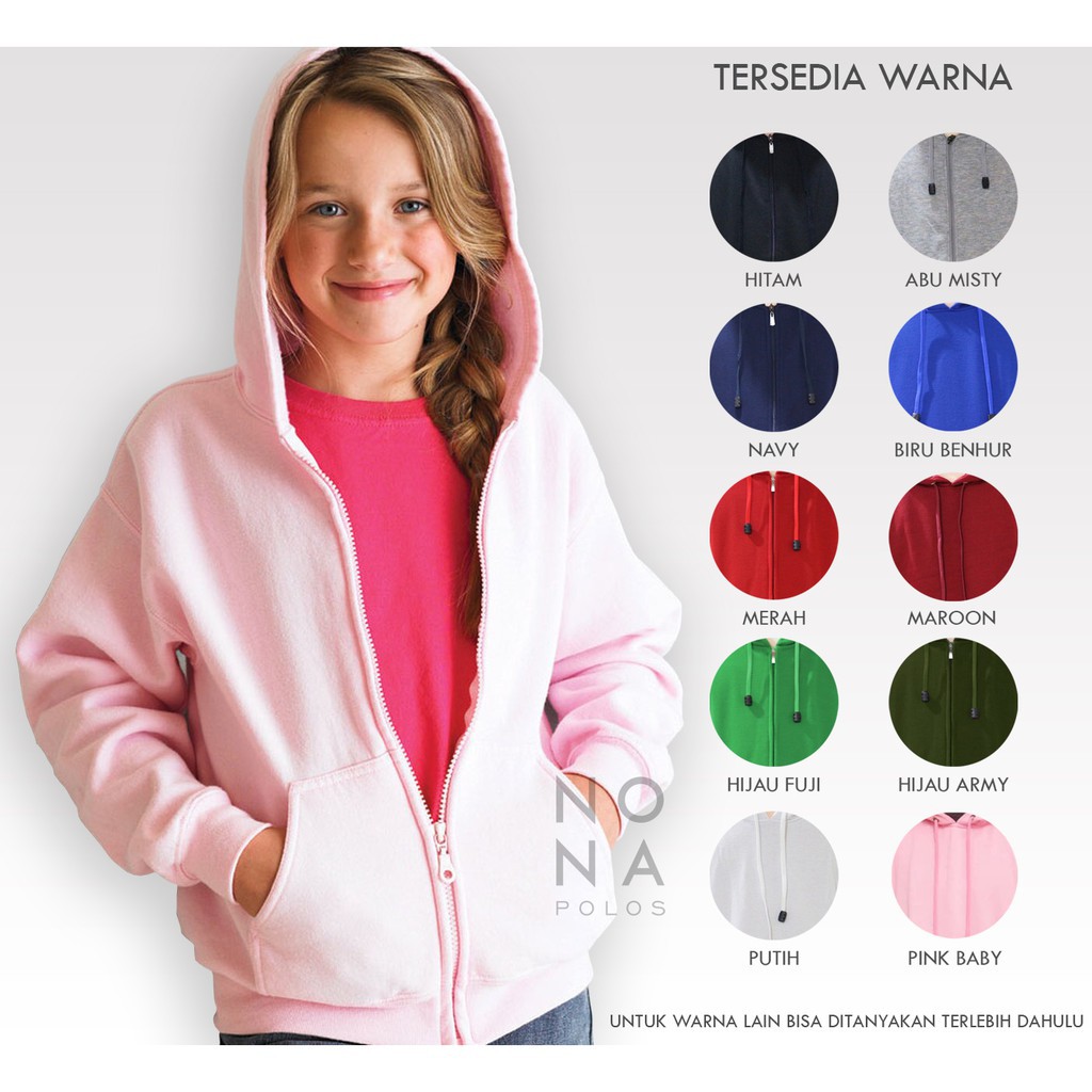 Plain Childrens SWEATER/Zipper Childrens SWEATER