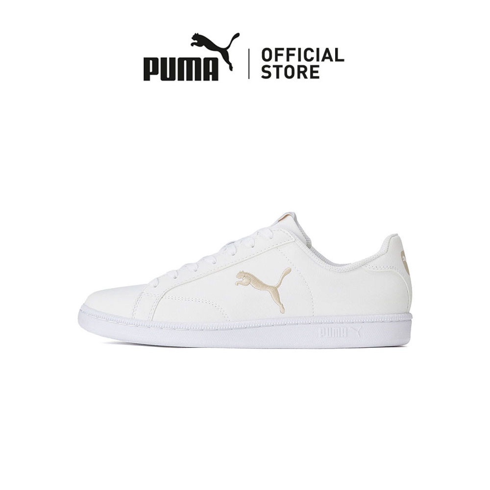 [NEW] PUMA Smash Cat Mens Leather Shoes White