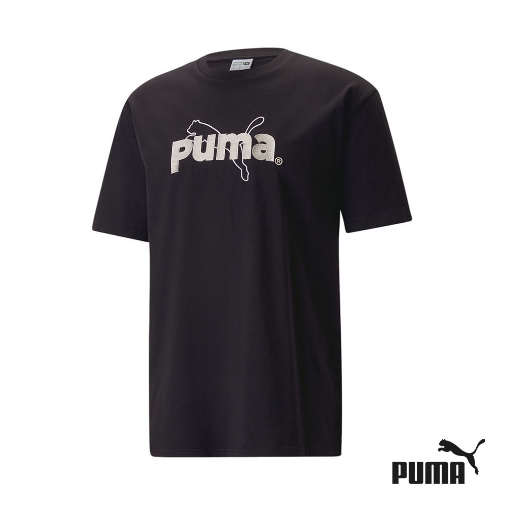 PUMA TEAM Graphic Mens Crew Neck Tee