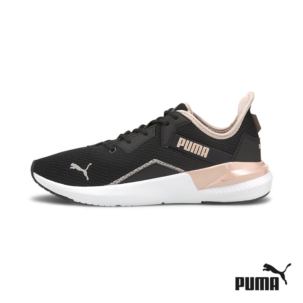 PUMA Platinum Shimmer Womens Training Shoes Black