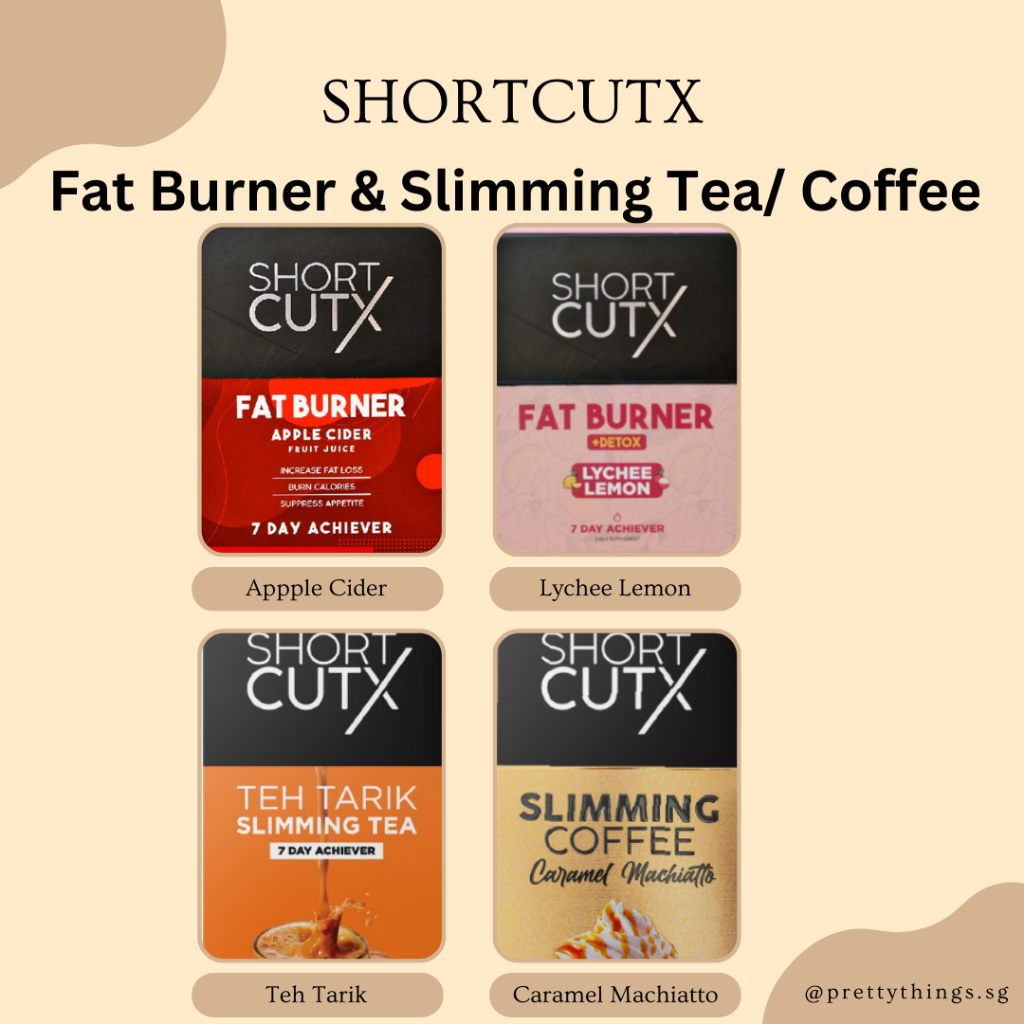 FREE GIFT FREE SHIPPING Shortcutx Apple Cider Vinegar Weight Loss Fat Burner Fruit Juice Slimming Tea Teh Tarik