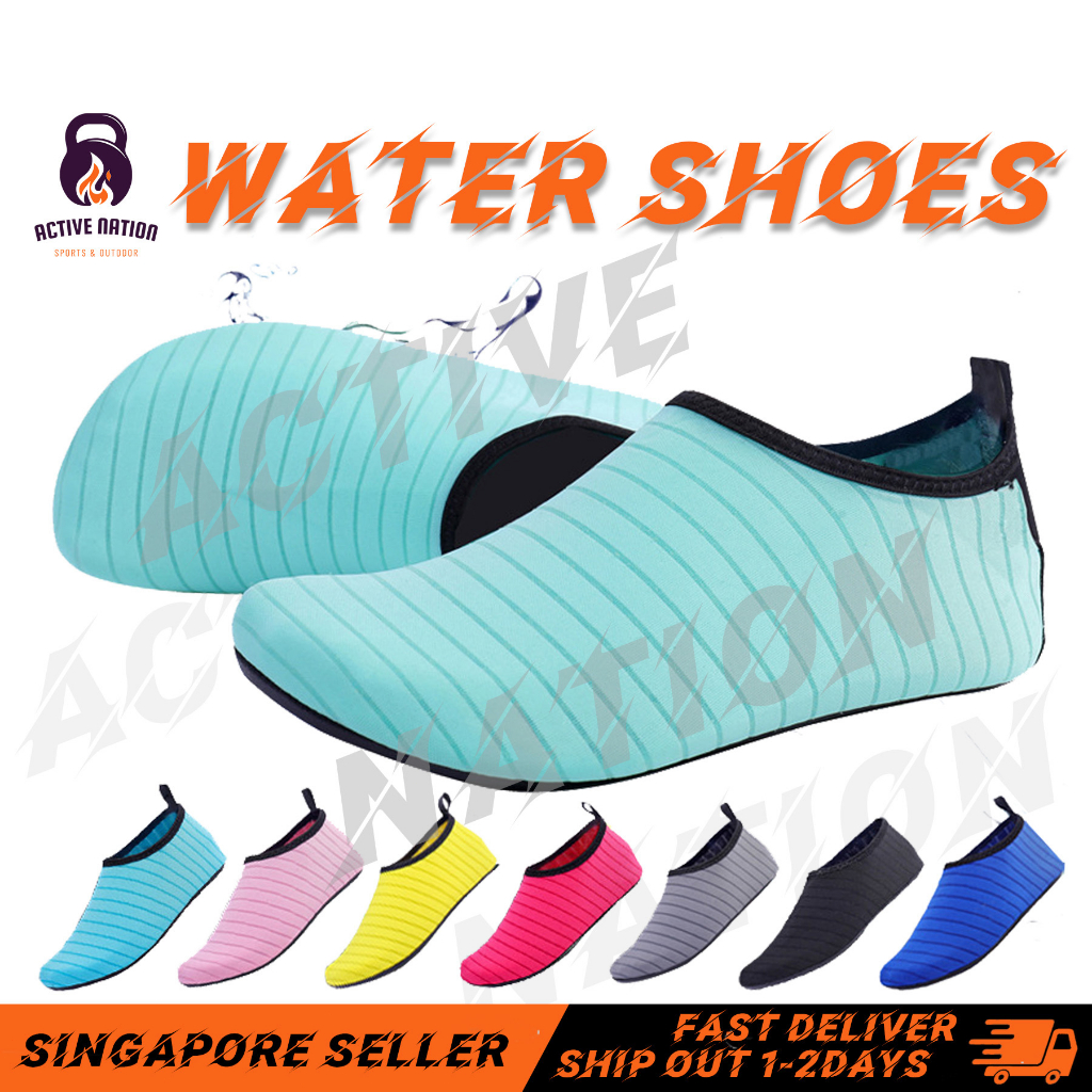 SGWater Sports Shoes Aqua Quick-Dry Beach Socks Portable Yoga Diving Swim Shoes Durable Sole