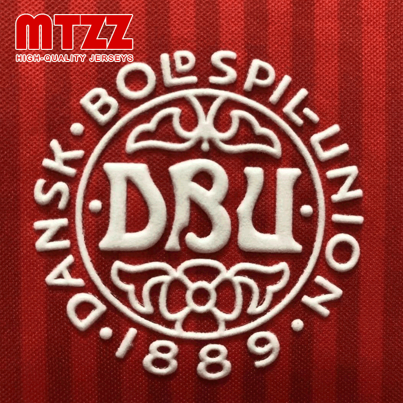 MTZZ 1986 Denmark Retro Jersey Home Away Men Football Uniform Customized 86 Soccer T Shirt Fan Version