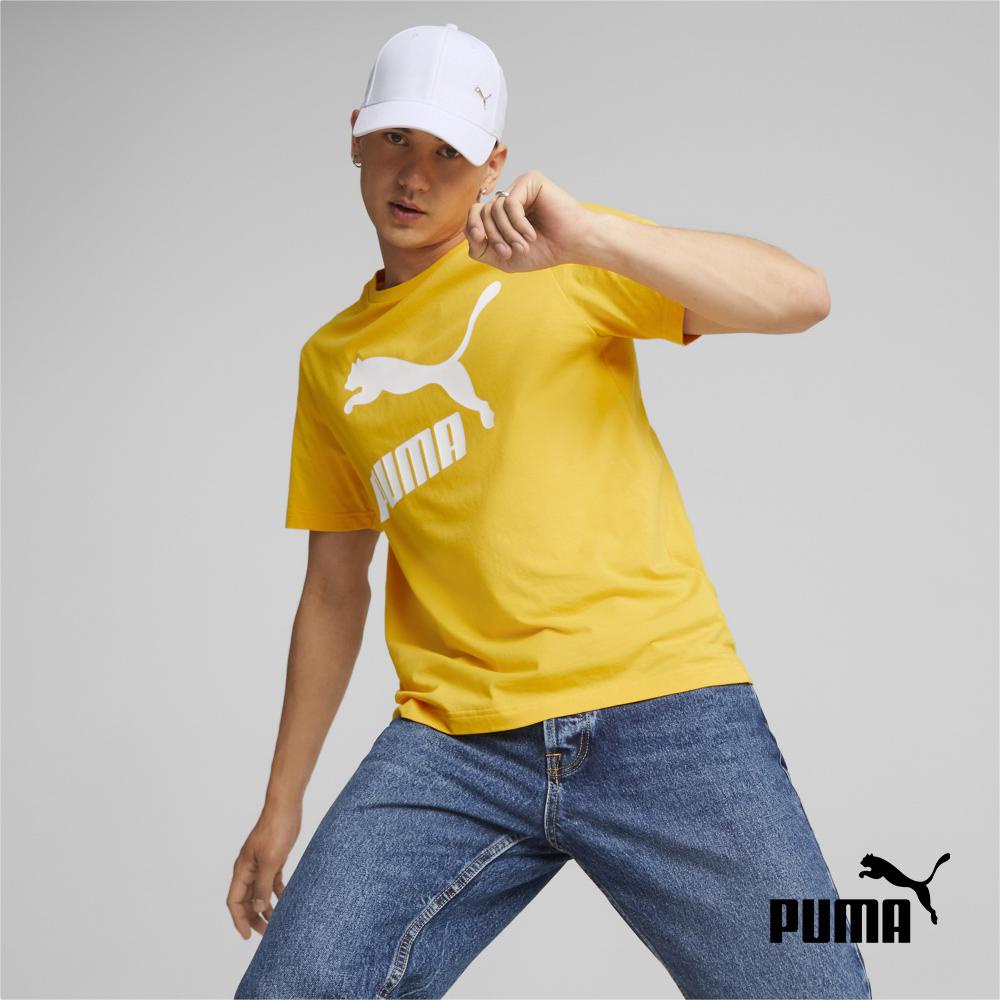 PUMA Classics Mens Logo Tee Tops