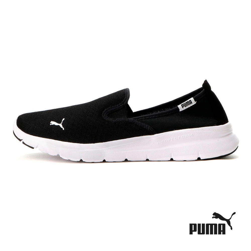 PUMA Unisex Flex Essential Slip On Shoes Black