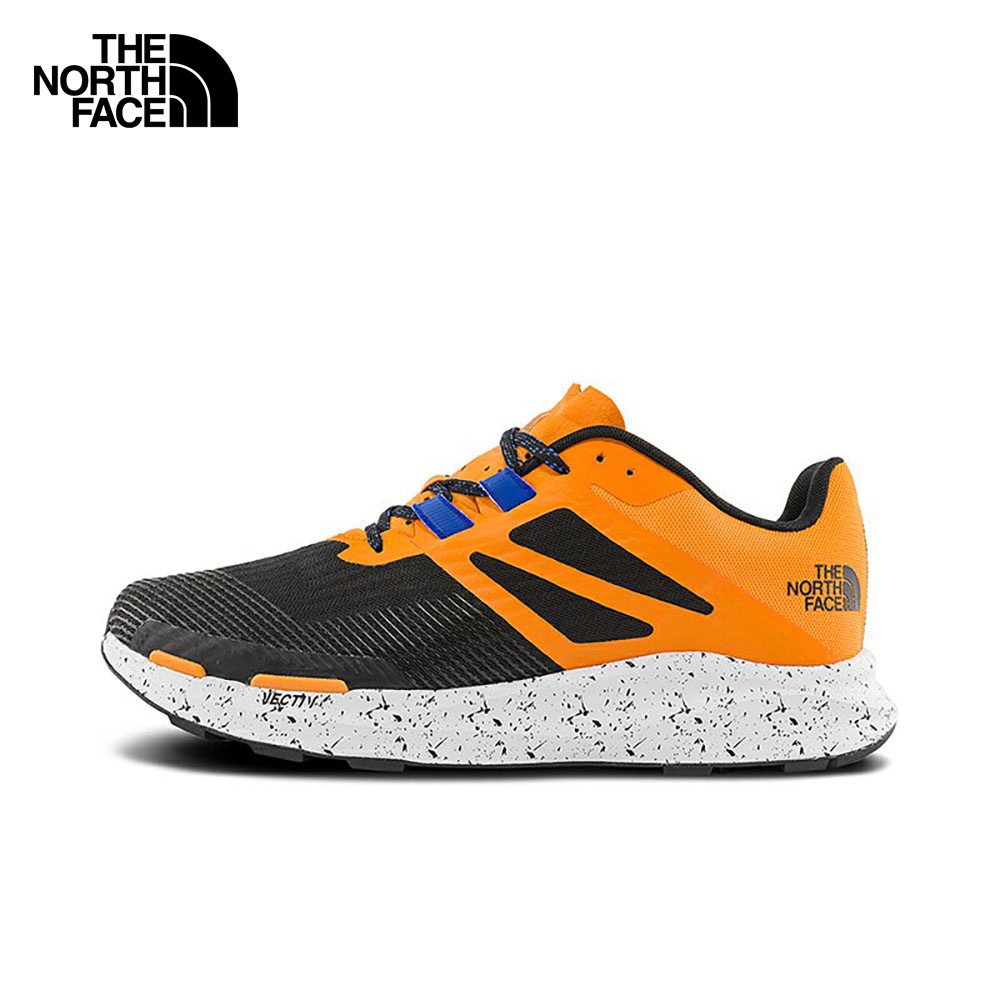 The North Face Mens Vectiv Eminus Trail Running Shoes - TNF Cone Orange / TNF Black
