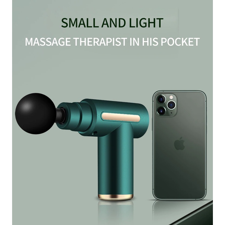 New Massage Gun Deep Tissue Percussion Muscle Massager Pain Relief Fascia Gun Electric Full Body Massager BX720