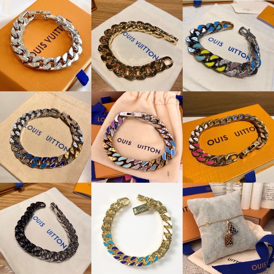 Bamboo Quenching BraceletCuban BraceletMens BraceletFashion Bracelet