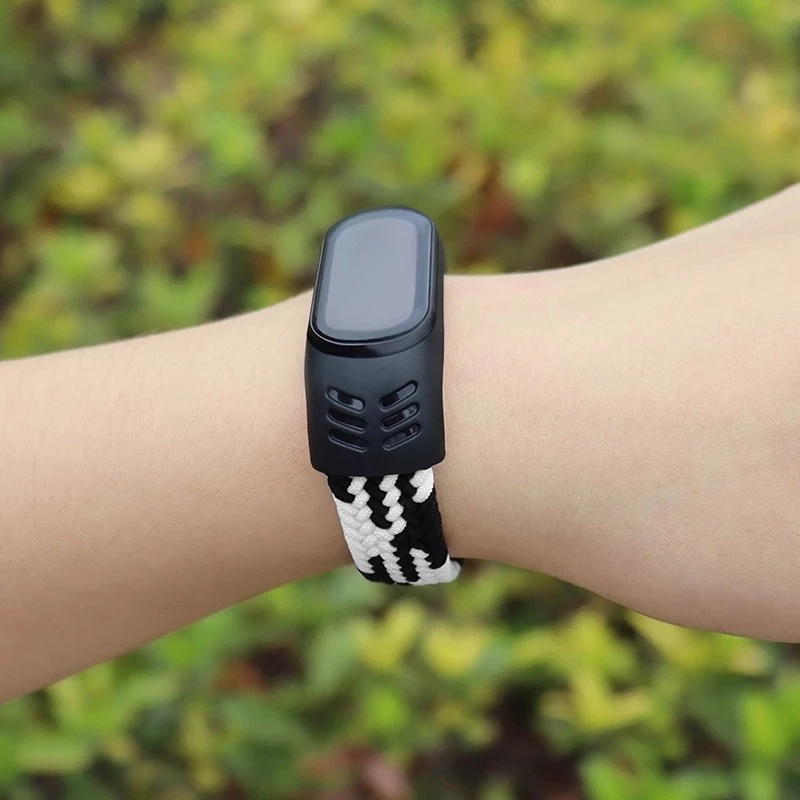 Bracelet for Xiaomi Mi Band 7 6 5 Strap Nylon Braided Watchband Smart Watch Miband 7 Strap