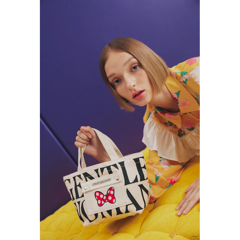 GENTLEWOMAN MINNIES RIBBON MINI TOTE BAG