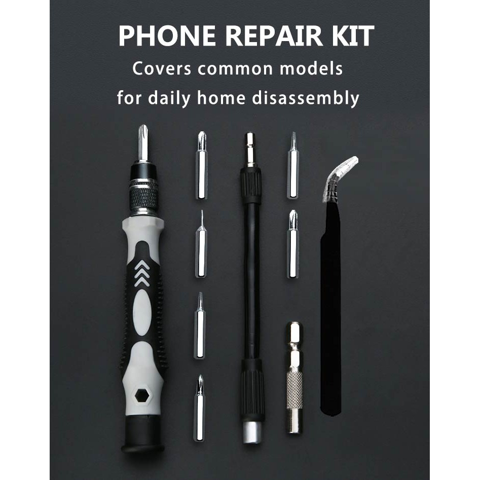 Precision Screwdriver Set 115 pcs Professional Repair Tool Kit for Phone Laptop &amp; PC DIY With Magnetic sets