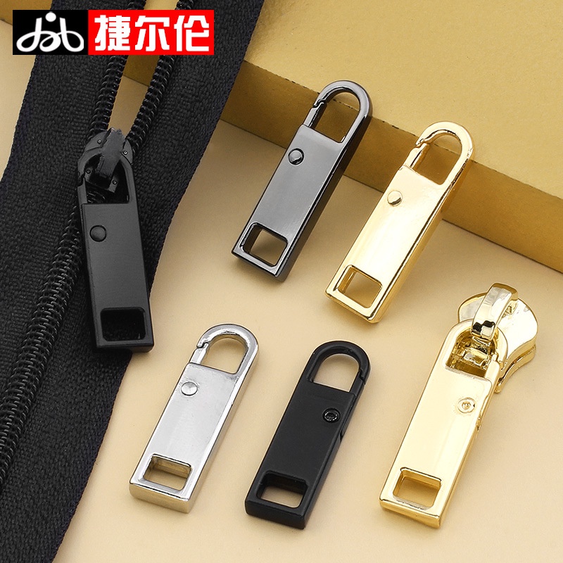 Buy 2 Get 1 FreeMetal zipper pull tab Removable repair replacement bag Universal zipper pull pendant buckle Clothes accessories
